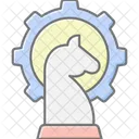 Strategisch Management Geschaft Symbol