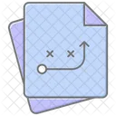 Strategy Lineal Color Icon Icon