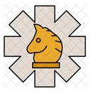 Strategy Horse Gear Icon
