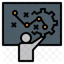 Strategy Concept Technology Icon