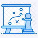 Strategy Game Plan Tactical Plan Icon