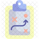 Strategy Sports And Competition Tactic Icon