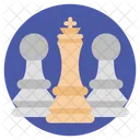 戦略、遊び、チェス アイコン
