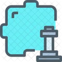 Strategy Planning Puzzle Icon