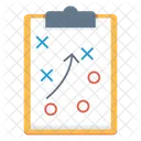 Strategy Planning Clipboard Icon