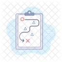 Strategy Plan Business Tactic Icon
