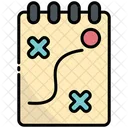 Notepad Strategy Planning Icon