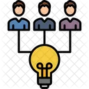 Strategy Brainstorming Team Icon