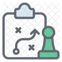 Competition Strategy Pawn Icon