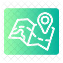 Strategy Maps And Location Tactics Icon