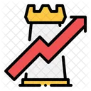 Strategy Growth Chess Piece Icon