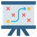 Board Strategy Planning Icon