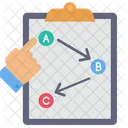 Strategy Board Tactic Plan Icon