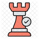 Strategy Check Chess Strategy Icon