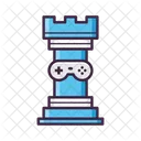 Strategy Game Castle Chess Icon