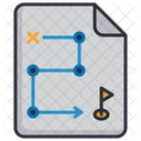 Strategy Plan Work Icon