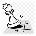 Strategy Tactics Pawn Icon