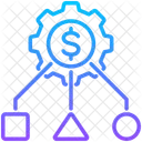 Strategy Financial Management Icon