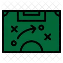 Strategy Tactic Plan Football Soccer アイコン
