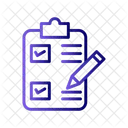 Strategy Plans Questionnaire Icon