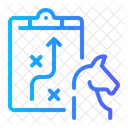 Strategy Think Clipboard Icon