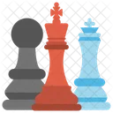 戦略、遊び、チェス アイコン