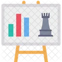 Presentation Chess Strategy Board Icon