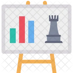 Strategy Presentation  Icon