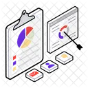 Business Report Business Strategy Financial Report Icon