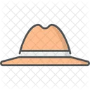 Straw Hat Beach Hat Hat Icon