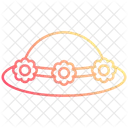 Straw Hat Summer Hat Icon