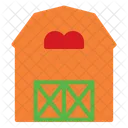Straw Shed Building House Icon