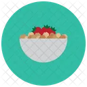 Strawberries Bowl Fruit Icon