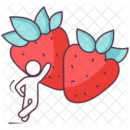 Strawberries  Icon