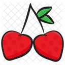 Strawberries Fruit Healthy Food Icon