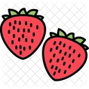 Strawberries Strawberry Fruit Icon