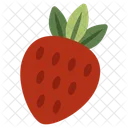 Strawberry Fruit Edible Icon