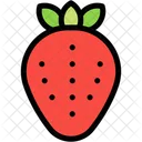 Strawberry Fruit Healthy Food Icon