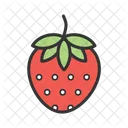 Strawberry Sweet Fruit Icon