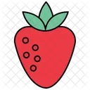 Strawberry Seeds Fruit Icon