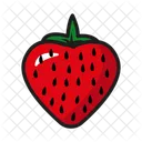 Fruit Nature Strawberry Icon