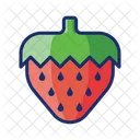Strawberry Frsh Fruit Ruit Icon