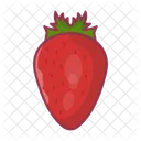 Strawberry Fruit Juicy Icon