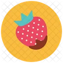 Strawberry Chocolate Covered Icon