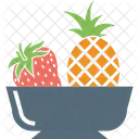 Pineapple Strawberry And Icon
