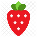 Strawberry Fruit Juicy Icon