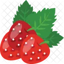 Strawberry Fresh Fruit Icon