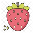 Strawberry Frsh Fruit Ruit Icon