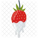 Strawberry Splash Cream Icon