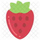 Strawberry Food Eating Icon